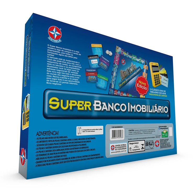 Jogo Super Banco Imobiliário - Estrela