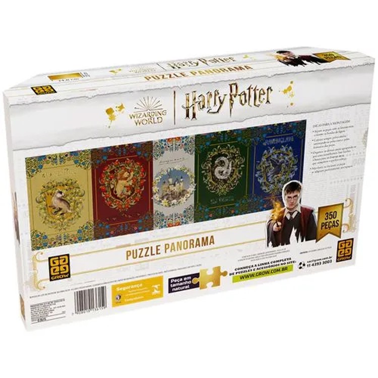 Quebra Cabeça Panorama 350 peças - Harry Potter - Grow