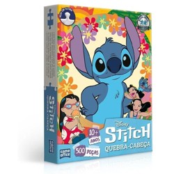 Quebra Cabeça Stitch 500 peças - Disney - Game Office