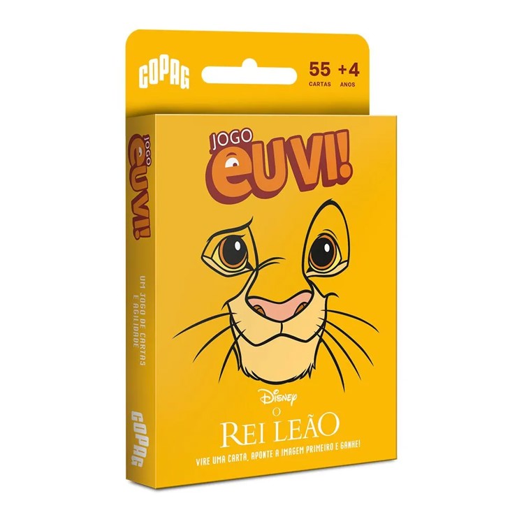 Jogo Eu Vi! - Rei Leão - Disney - Copag