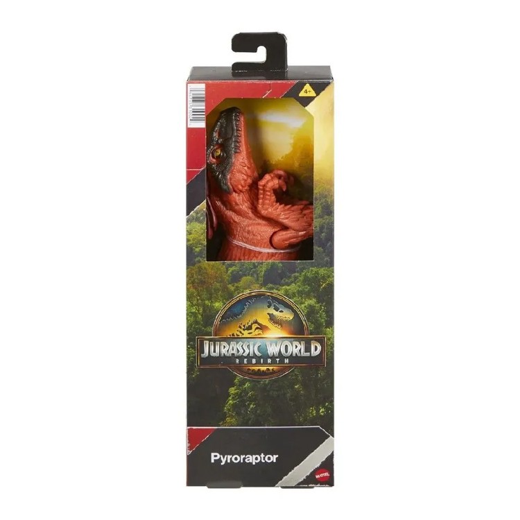 Jurassic World Rebirth - Pyroraptor 30 Cm - Articulado - Mattel
