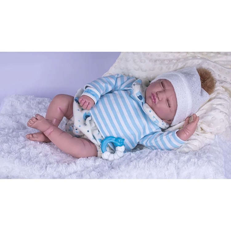 Reborn Boneca Classic Menino 44 Cm - Cotiplás