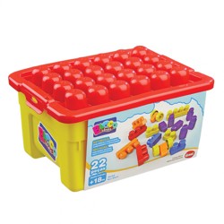 Caixa Box Block - Blocolândia 22 Peças