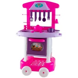 Cozinha Infantil Play Time - Rosa - Cotiplás