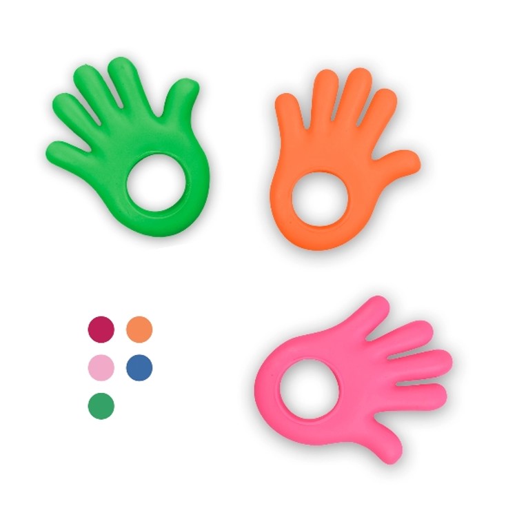 Mordedor Mãozinha Rosa - Pais & Filhos