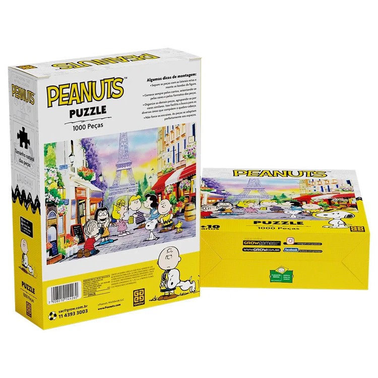 Quebra-Cabeça 1000 Peças - Snoopy - Grow