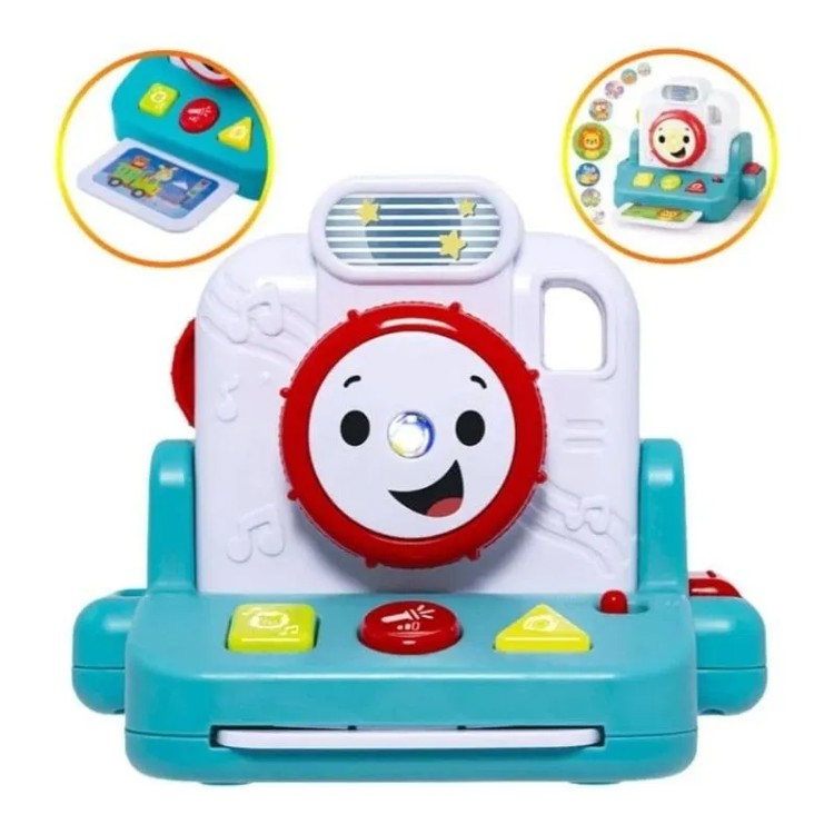 Máquina Fotográfica Infantil com Projetor - Buba