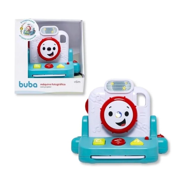 Máquina Fotográfica Infantil com Projetor - Buba