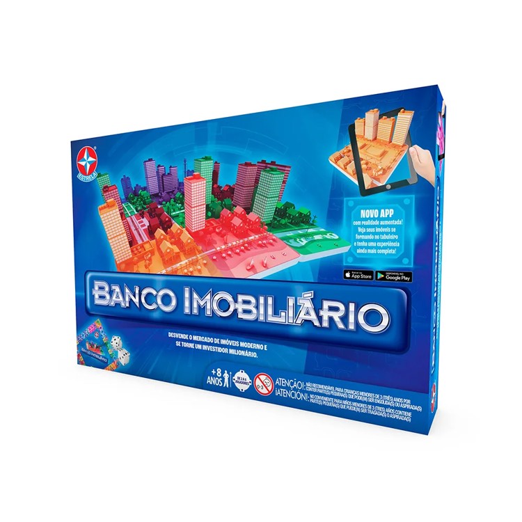 Jogo Banco Imobiliário Realidade Aumenta - Estrela