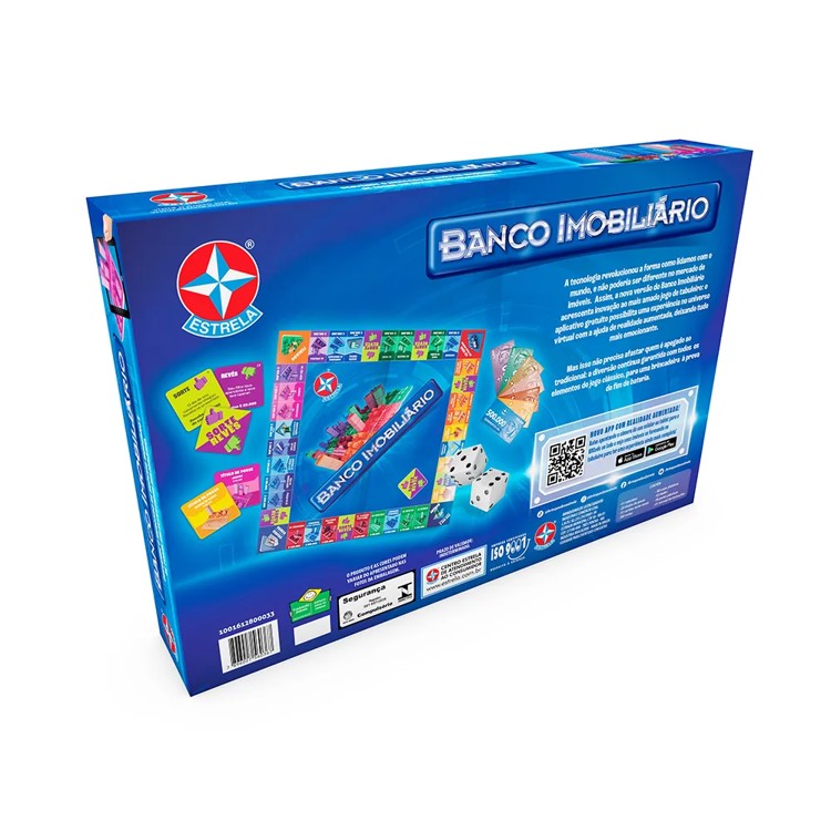 Jogo Banco Imobiliário Realidade Aumenta - Estrela