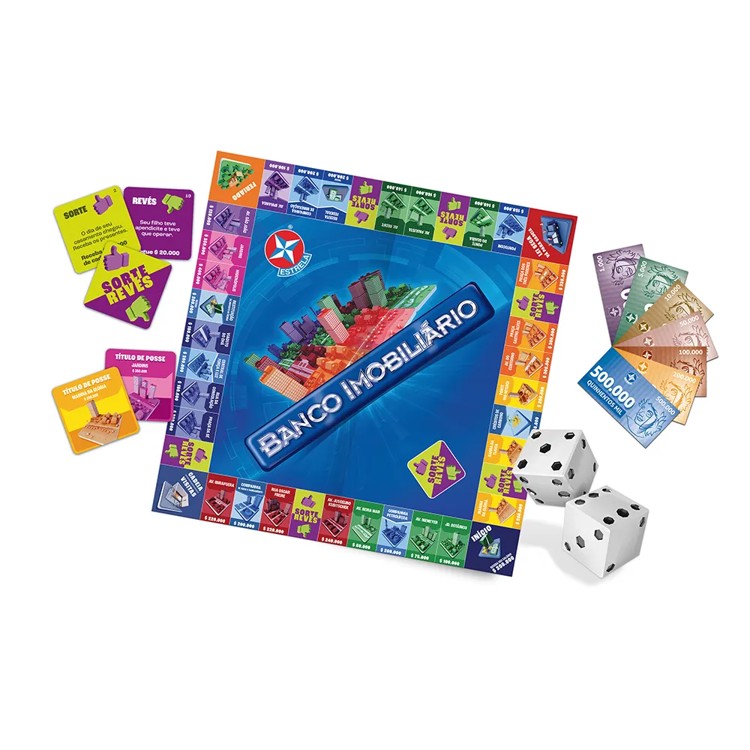 Jogo Banco Imobiliário Realidade Aumenta - Estrela