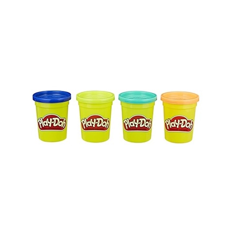 Play-Doh Massa de Modelar - Kit com 4 Potes - Hasbro